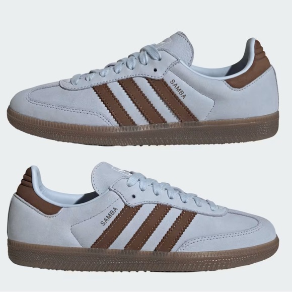adidas Shoes - 🤎🩵 ADIDAS SAMBA SKY EARTH BROWN 🤎🩵
